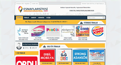 Desktop Screenshot of esnaflarsitesi.com