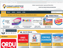Tablet Screenshot of esnaflarsitesi.com